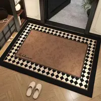 【推荐】硅藻泥厨房地垫卧室床边地毯防滑加厚耐磨吸水易打理