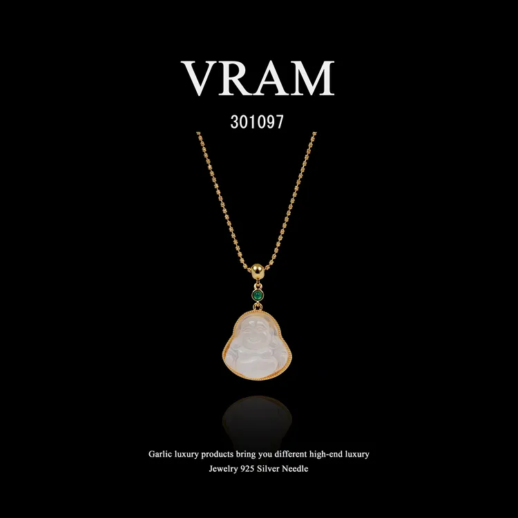 镀K金  VRAM项链~301097（45+5cm）