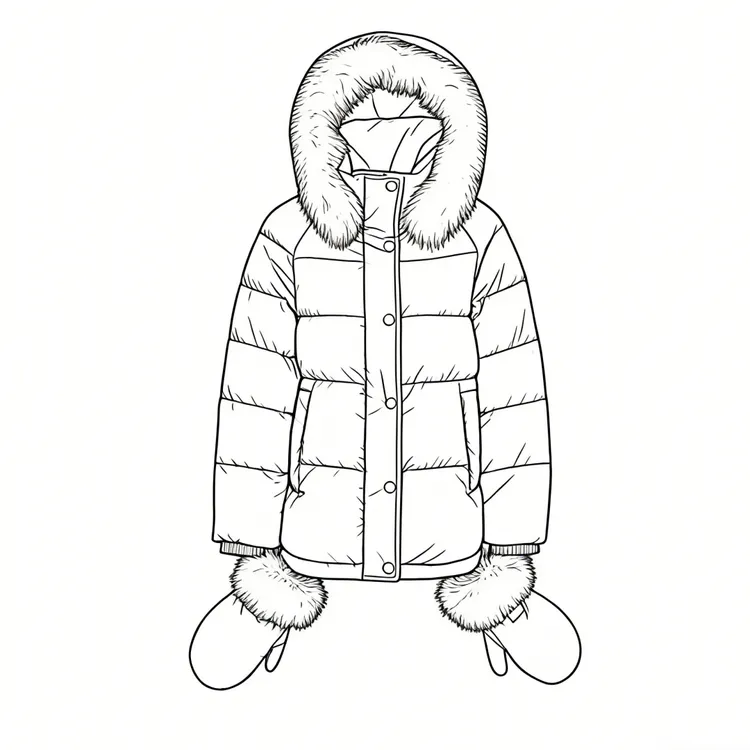 【Montendre】秋冬新款 J 保暖显瘦粉色羽绒手套短款鹅绒羽绒服女士