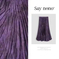 懒猫nono│Saynono 法式复古慵懒气质褶皱垂感优雅半身裙GS0918YY
