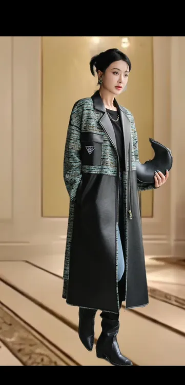 长款大衣风格独特