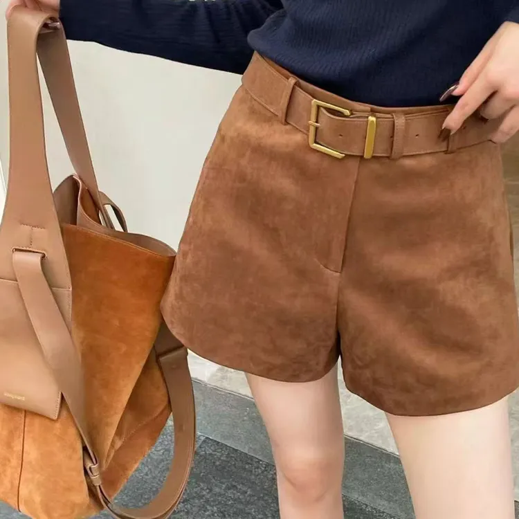 2025百搭短裤咖色