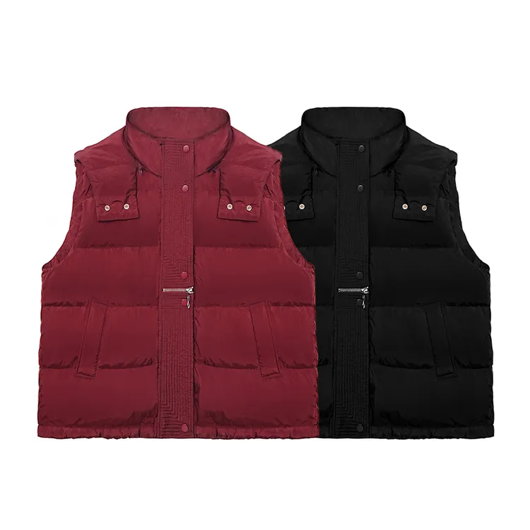 金雀绫【大鹅马夹】95白鹅绒加厚女士加宽加大马夹羽绒服SZA4YY686