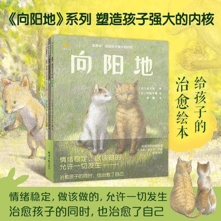 向阳地绘本系列(全3册) 温暖你：塑造孩子强大的内核 狐狸兄妹+光