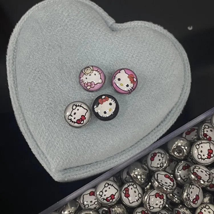 钛钢耳饰 Eternal甜美可爱hello kitty系列舌钉钛钢穿刺饰品
