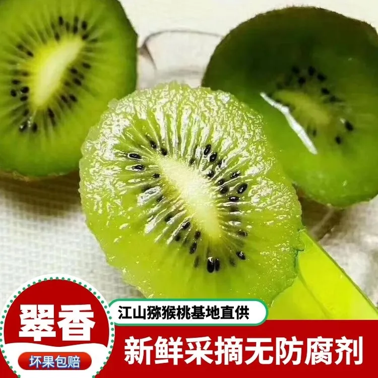 【翠香猕猴桃】正宗江山猕猴桃新鲜采摘水果清甜多汁现采基地直发