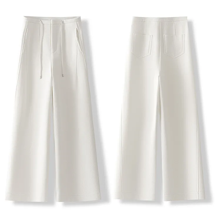 【瑶瑶专属】65092秋冬新款时尚百搭休闲宽松直筒小弯刀裤