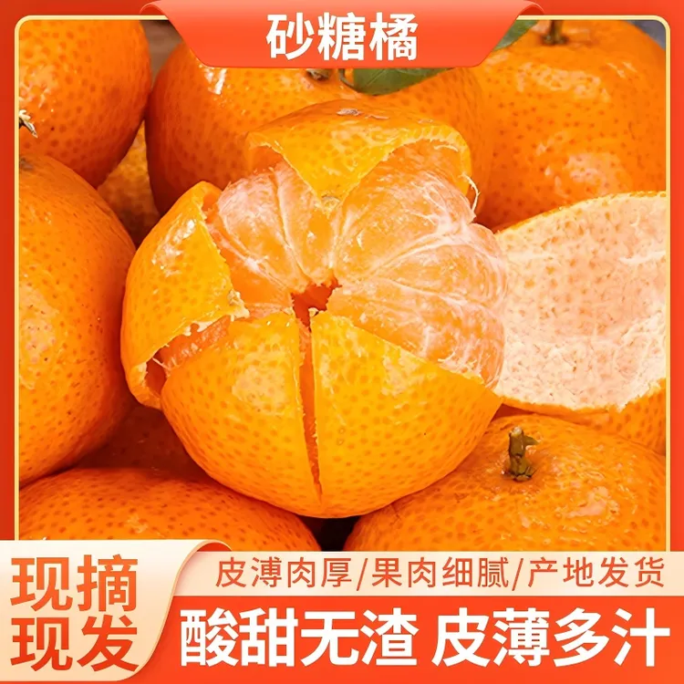 正宗广西沙糖桔新鲜水果现摘现发爆甜多汁