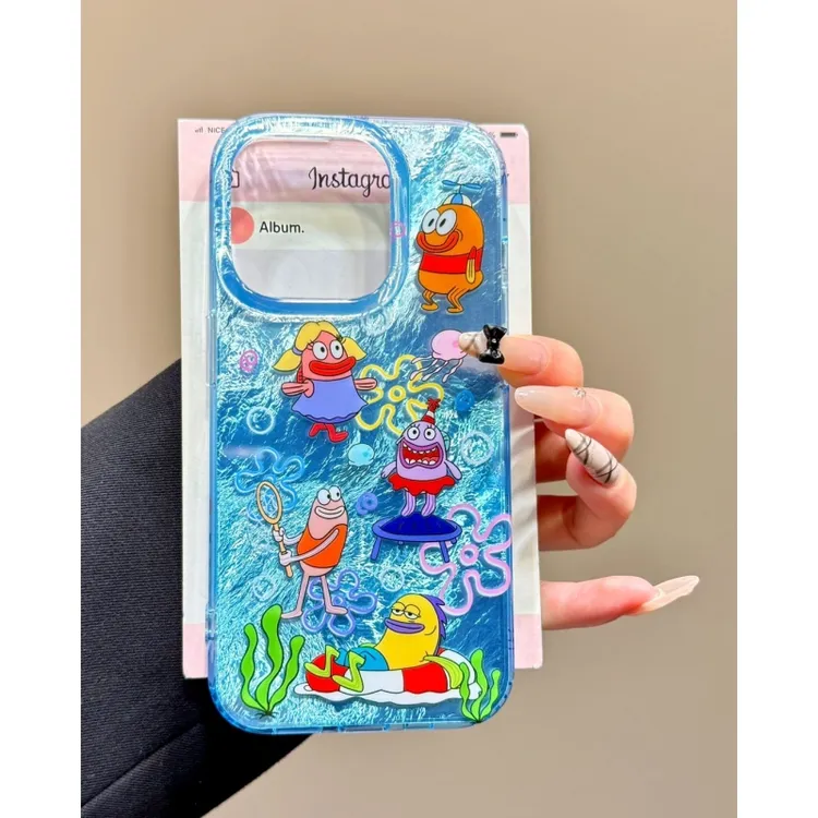 奥菲顿比奇堡小丑鱼适用iPhone1615冰川手机壳华为vivo小米oppo套