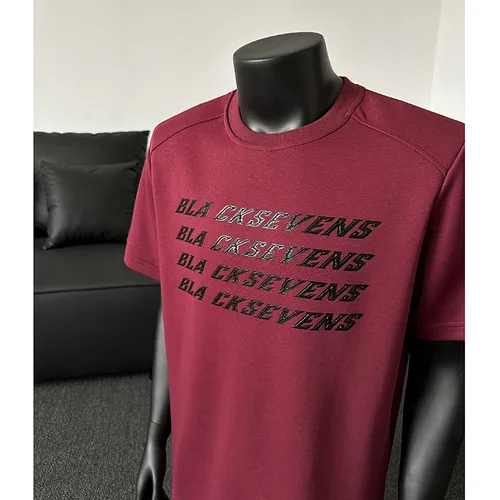 打底衫立体种印花短袖恤男潮牌上痞帅男士运动休闲轻奢痞帅男装