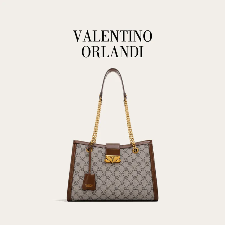 VALENTINO ORLANDI/华伦天奴.奥兰迪百搭女士单肩斜挎托特包7650