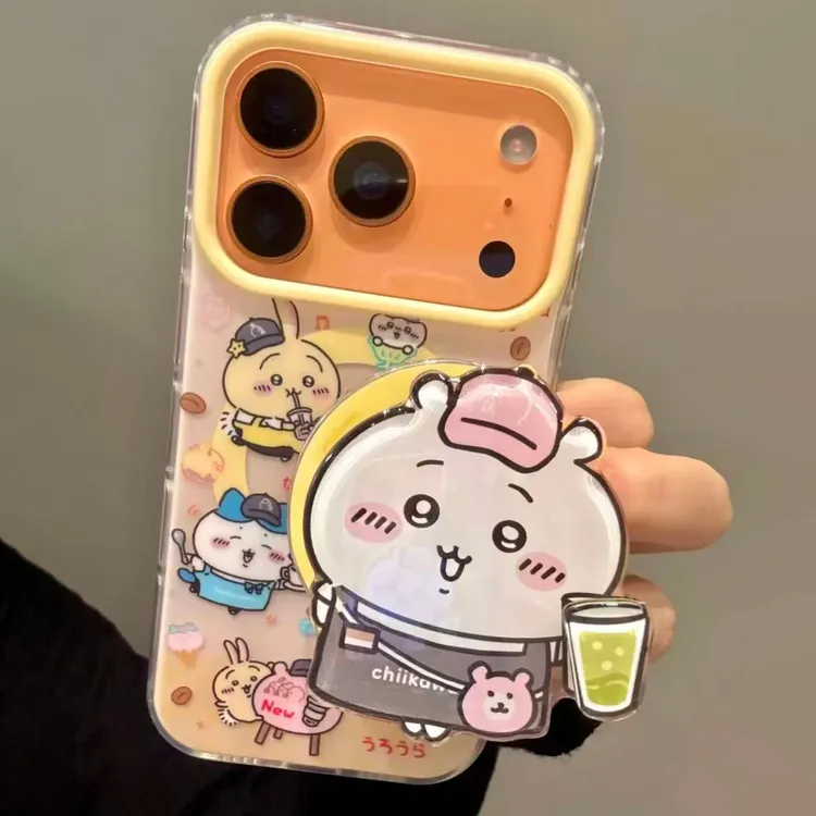 吉伊卡哇奶茶咖磁吸适用iPhone17promax手机壳苹果16Pro少女15/14