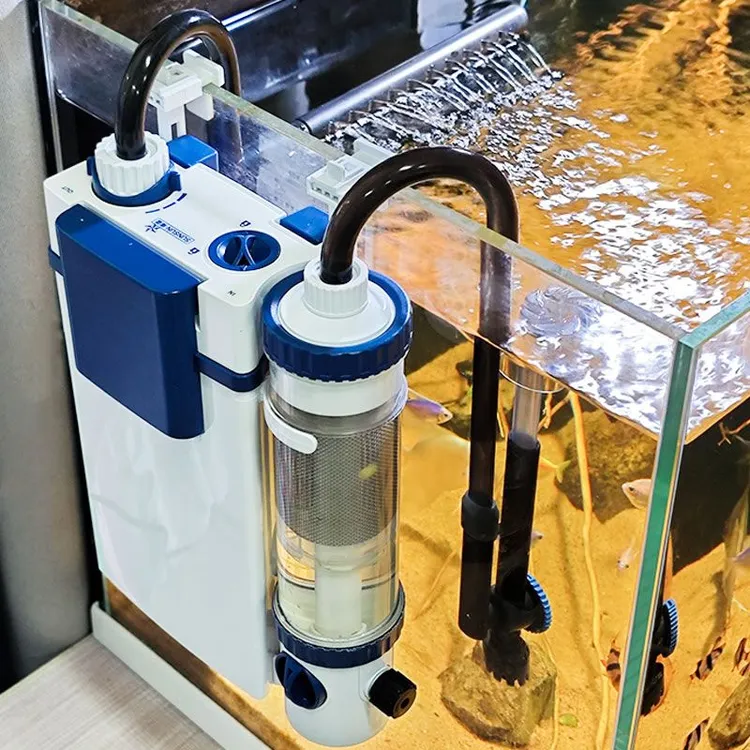 SUNSUN/森森鱼缸过滤器壁挂鱼马桶壁挂滤桶制氧过滤一体净水循环