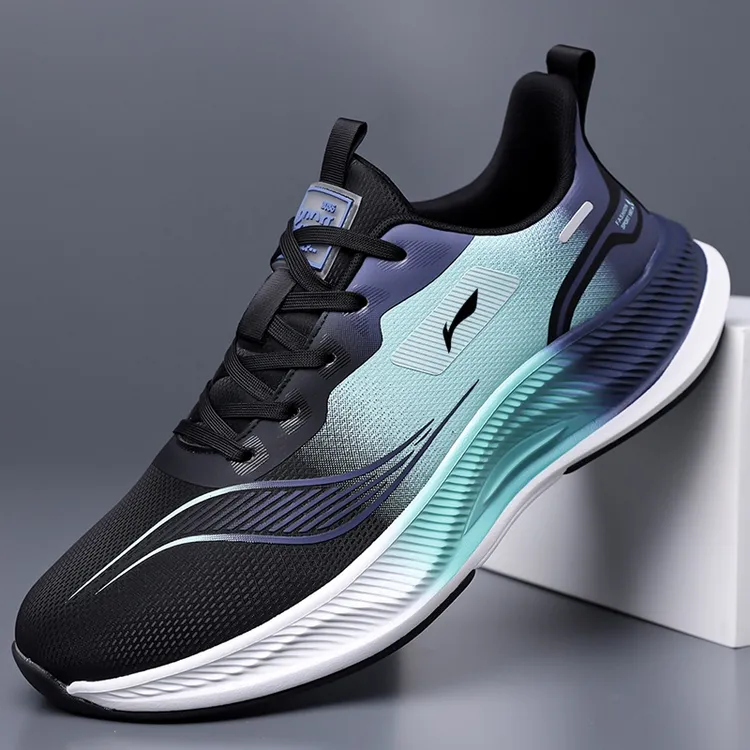 李宁联名HKYC跑步鞋男皮面透气轻便碳板运动鞋防滑秋冬季减震跑鞋