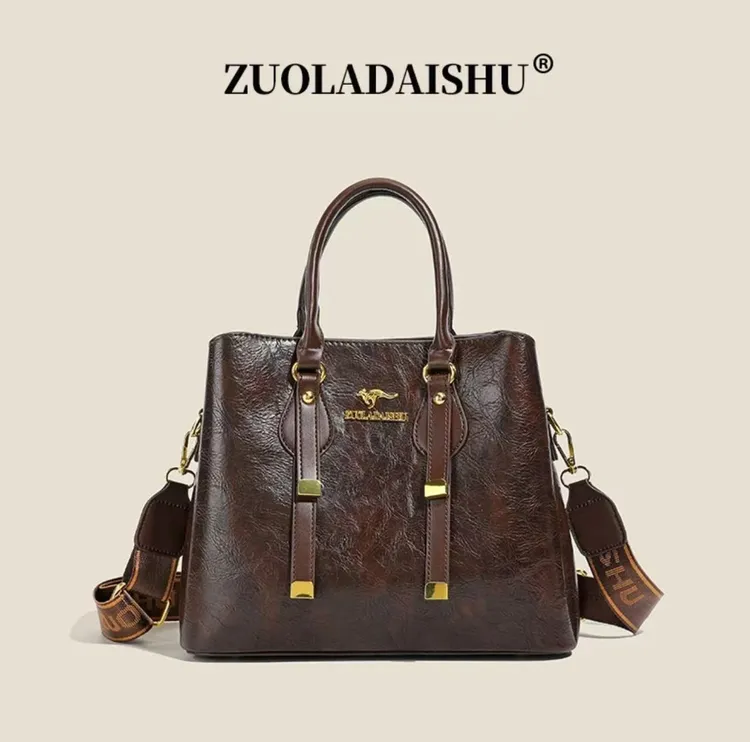 【长28宽13高23】新款百搭单肩斜挎软皮手提包