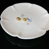  18k金 白色路路通单珠 配件/吊坠 3991 多样性发一件