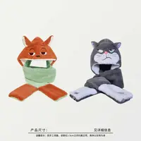 01989帽子围巾手套一体三件套一个 帽围57，围巾235*15 手套20*15