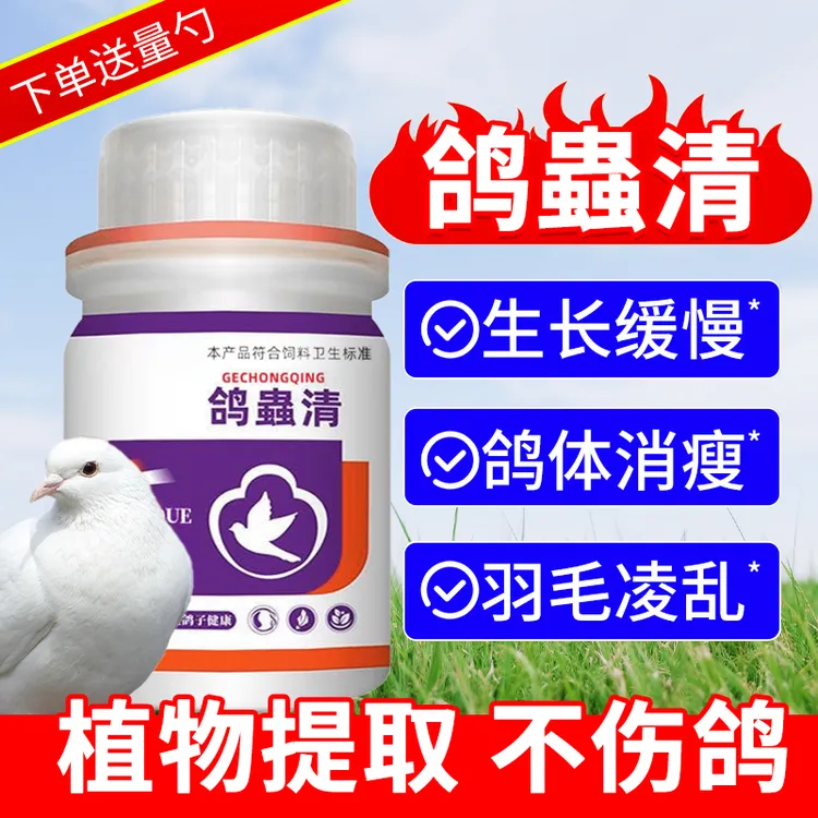 【鸽鸟】天驿鸿鸽蟲清鸽䖝清鸽子专用赛鸽信鸽肉鸽可用饲料添加剂