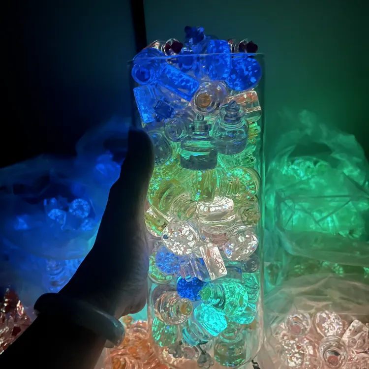 玫瑰之夜定制款夜光阿拉瓶