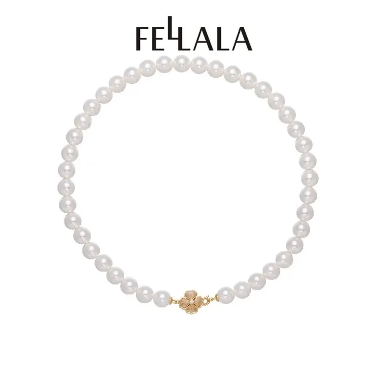 [' 抖音双11'」 Fellala/翡拉拉「印象巴黎」复古四叶草项链