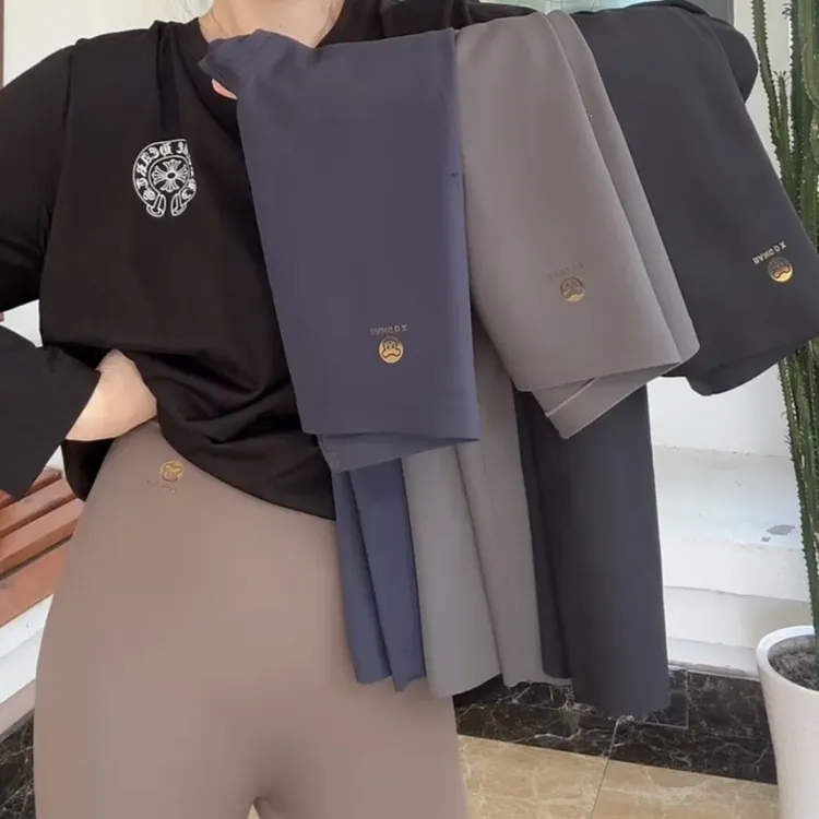 秋冬款无腰无痕泡泡裤云朵暖绒芭比女外穿高腰收腹打底鲨鱼裤瑜伽