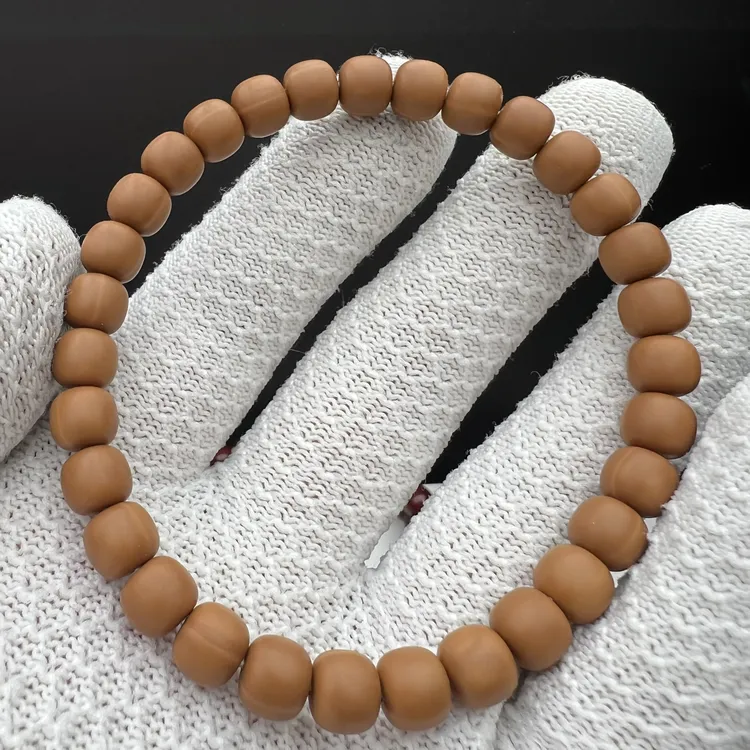 7mm小馒头料原皮原色小老型猴头核桃手串