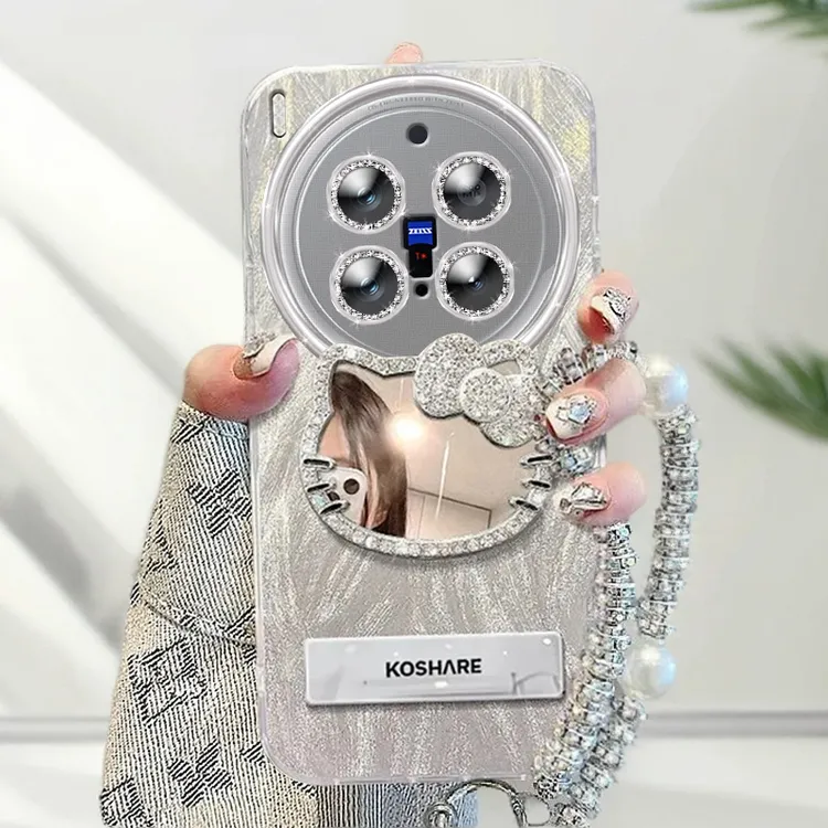 带镜头膜VIVOX300Pro手机壳5GKT猫镜子软壳x300防摔羽纱新款高档