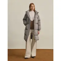 AEL原创宽松长款羽绒服女款2025冬季加厚保暖面包服外套AS5DY811