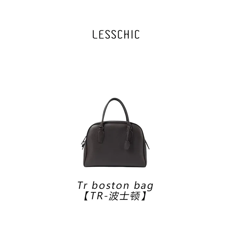 LESSCHIC【TR-波士顿】Row家手提通勤波士顿包秋冬包包