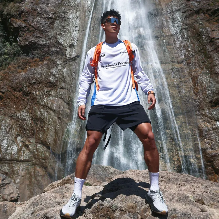 新款拼色长袖男女篮球速干衣训练健身长袖运动长袖投篮服-169