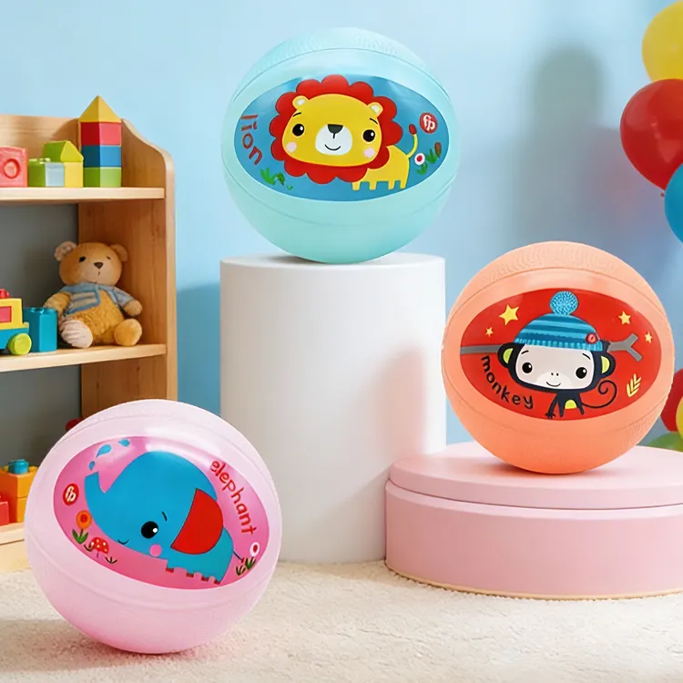FISHER-PRICE/费雪卡通拍拍篮球——砸不伤轻盈小皮球15cm室外可玩