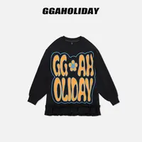 GGAHOLIDAY 秋冬时尚宽松复古休闲简约潮流百搭显瘦卫衣-154060