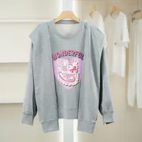 麦迪尚品【文M】51105439 设计感披肩式卫衣春秋专柜折扣女装
