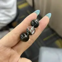 【小宝珠宝】19 T101876-绿幽灵单珠-多样性发一件-13mm