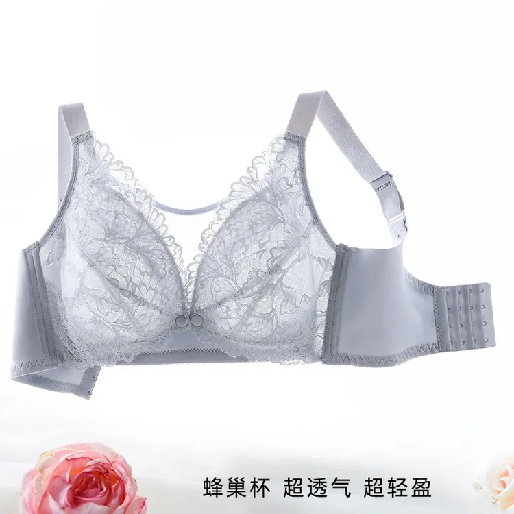 大码200斤哺乳内衣薄款聚拢防下垂孕期大胸显小产后喂奶孕妇文胸商品图
