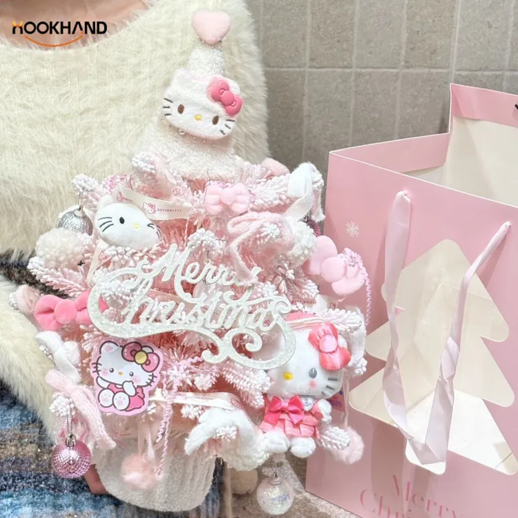 厂家直发圣诞节礼物旋转永生花Kitty贝儿库洛米批发