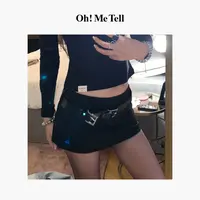 Oh！Me Tell【搭配神器】时尚百搭双扣方扣牛皮腰带皮带男女通用