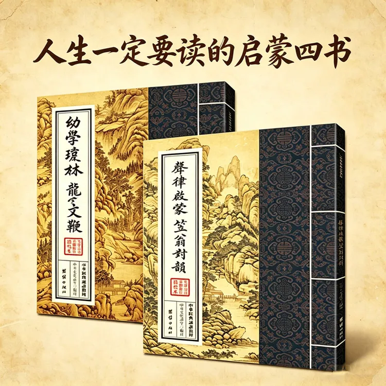 【大字注音】声律启蒙 笠翁对韵 繁体 大字 注音 竖排 中华诵读教材商品图