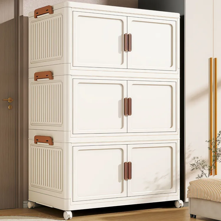 收纳柜储物柜多层可折叠衣物收纳整理柜衣服卧室家用收纳储物柜子