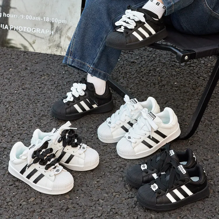 儿童板鞋2025春秋男女童韩版防滑贝壳头运动鞋中大童百搭休闲鞋潮