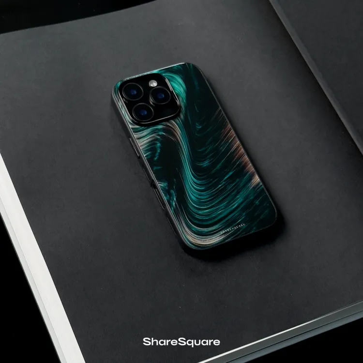 【流幻】原创抽象调色艺术手机壳适用于苹果16系列华为安卓手机壳