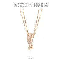 925银 镀K金 【雪豹】法式轻奢气质高级感项链 F1X107