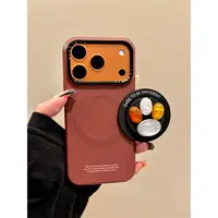 适用苹果iphone17promax猫爪宝石16pro磁吸15支架14ins早秋手机壳