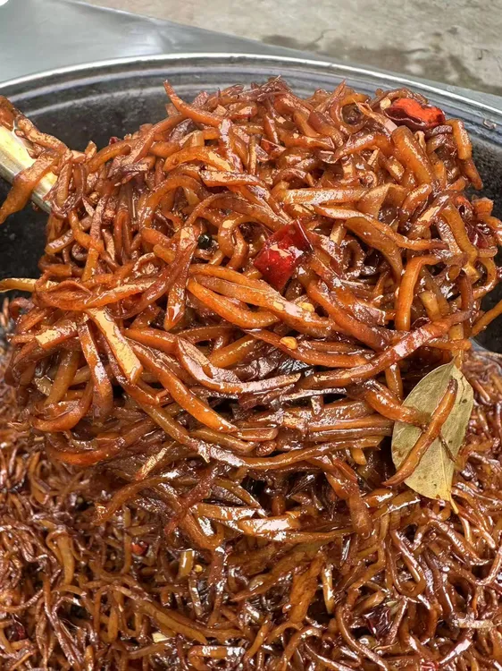 山东特产农家辣炒芥菜疙瘩丝咸菜下饭开胃小菜