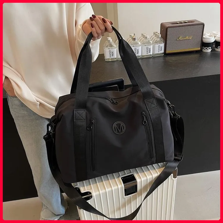 男士旅游外出手提轻便行李包大容量旅行包待产包登机收纳袋短途女