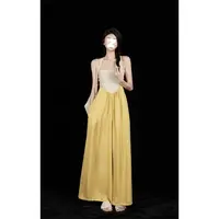 [胖鹅张]夏季多巴胺阔腿休闲背带哈伦裤8630实物以直播间展示为准