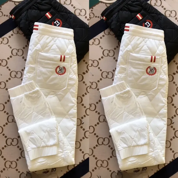 欧货潮牌棉裤男士冬季新款防风防寒加厚处理百搭保暖束脚休闲长裤