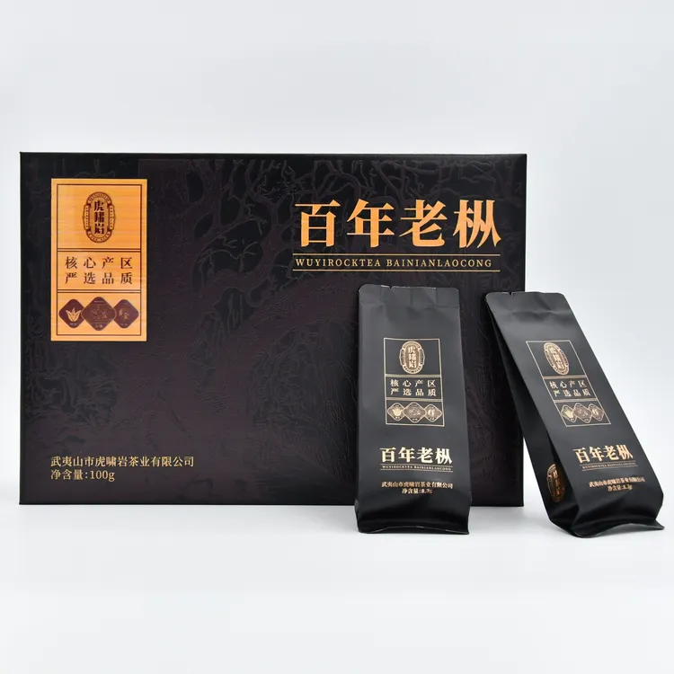 [百年老枞] 岩茶一级老枞茶叶山核心产区礼盒装