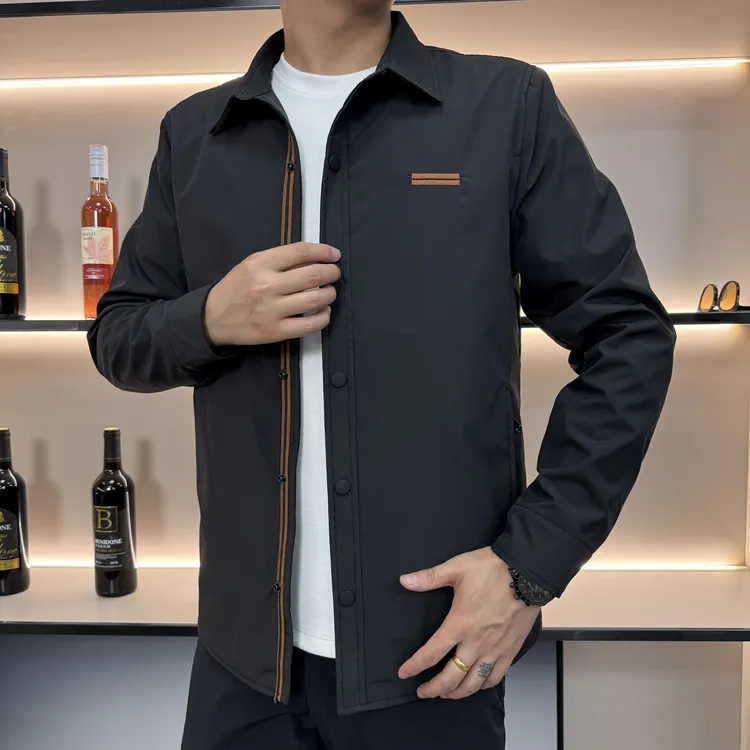 2025秋季新款休闲夹克商务百搭高品质设计感舒适25202