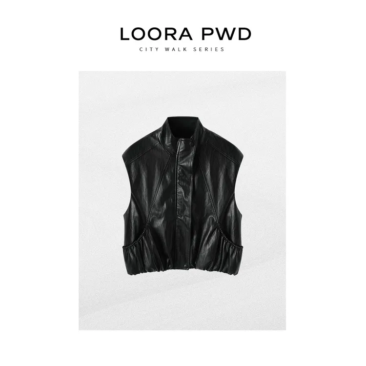 LOORAPWD/罗拉密码 【鲲之梦境】休闲时尚短款潮流马甲25CJCB0165N